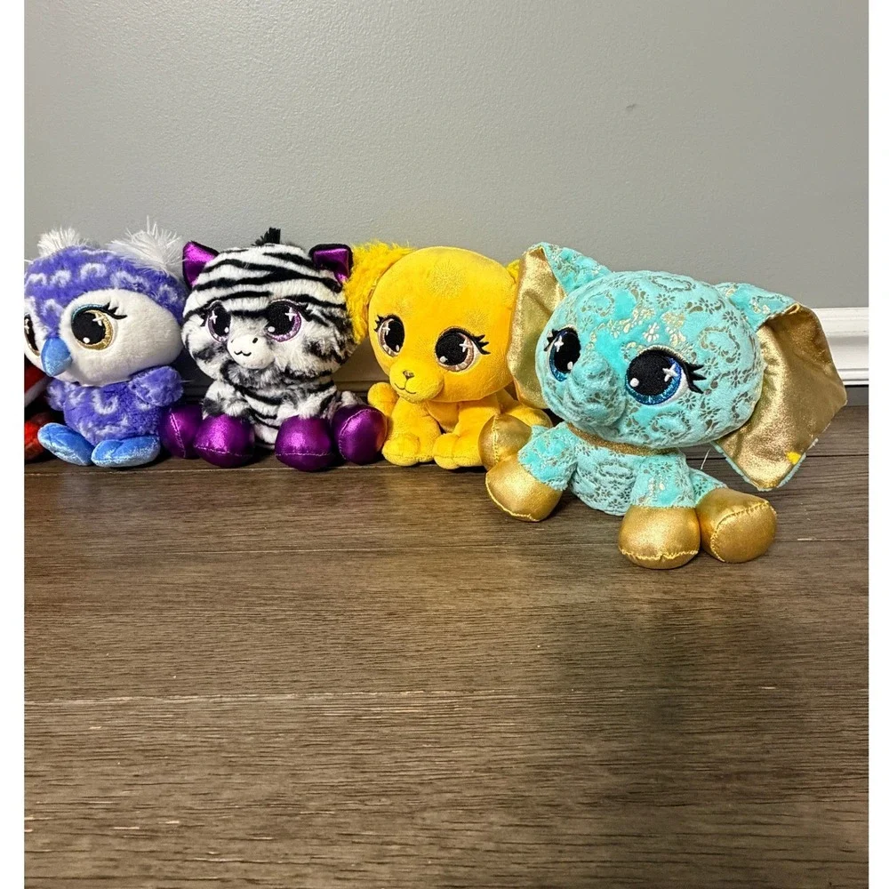 P.Lushes Pets Plush Lot of 6 Gund  Fashion Stuffed Animals